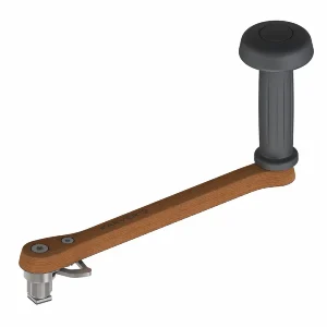manivela-de-winche-carbono-karver-madera-empuñadura manivela de winche de carbono Karver KWH con madera y empuñadura
